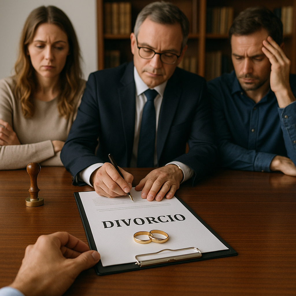 Abogado especializado en divorcios
